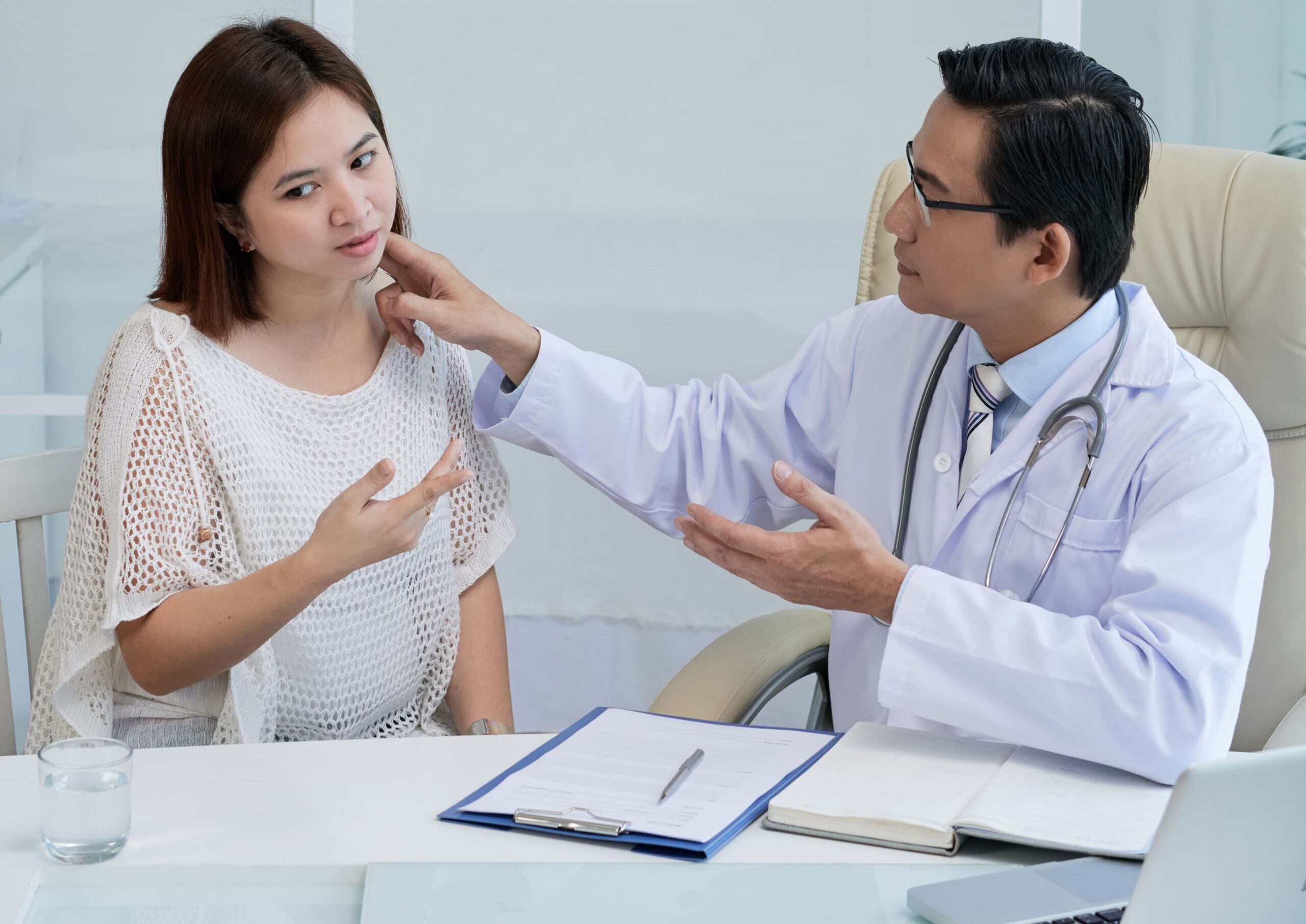 Image Dysphonia diagnosis