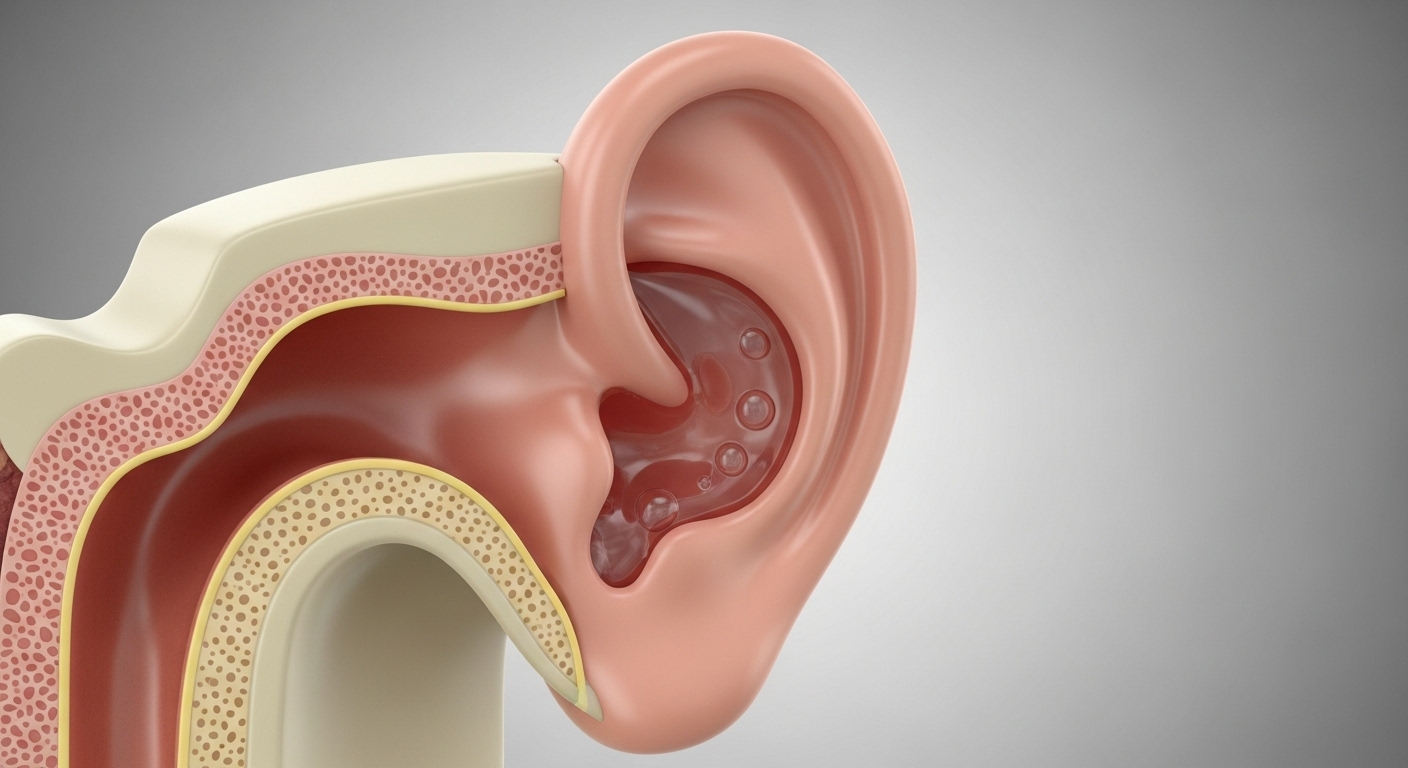 Image glue ear