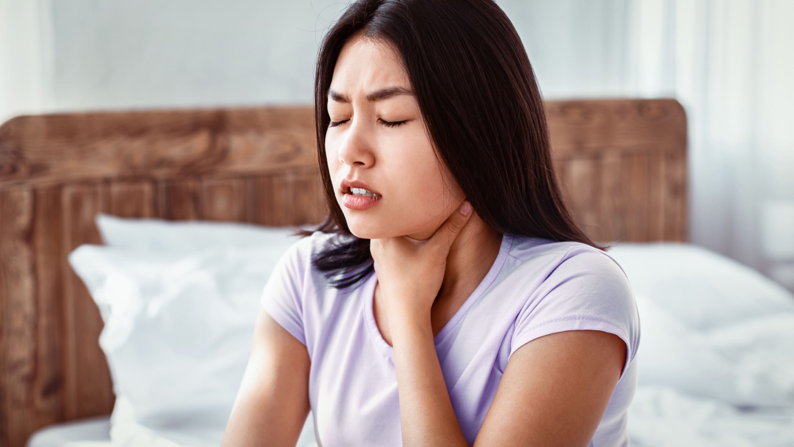 Image sick asian woman having sore throat at home panor 2025 03 18 15 39 24 utc