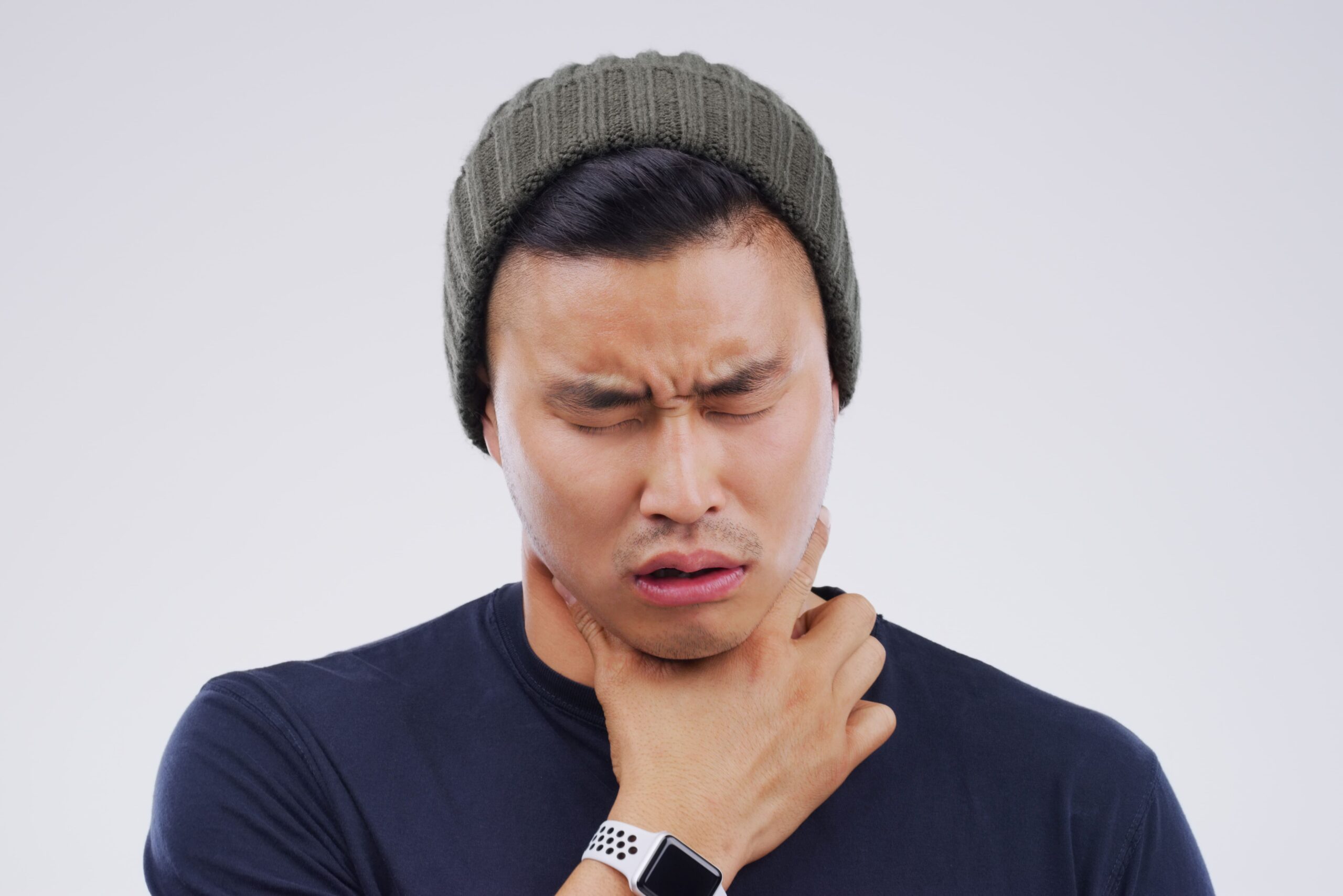 Image throat clearing