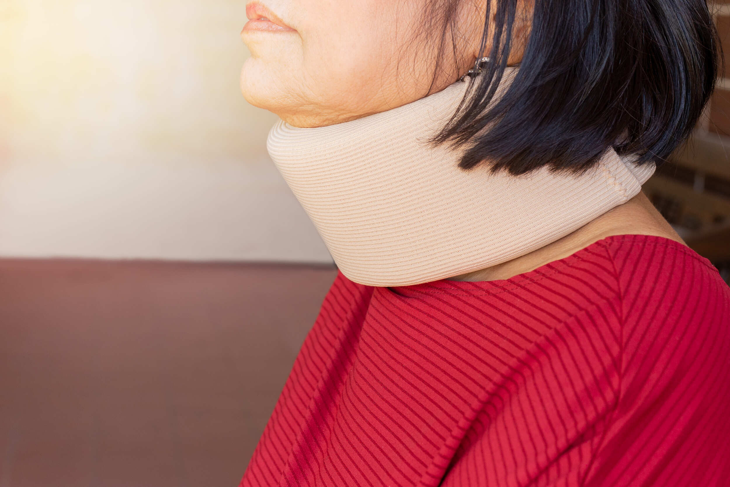 Image throat trauma